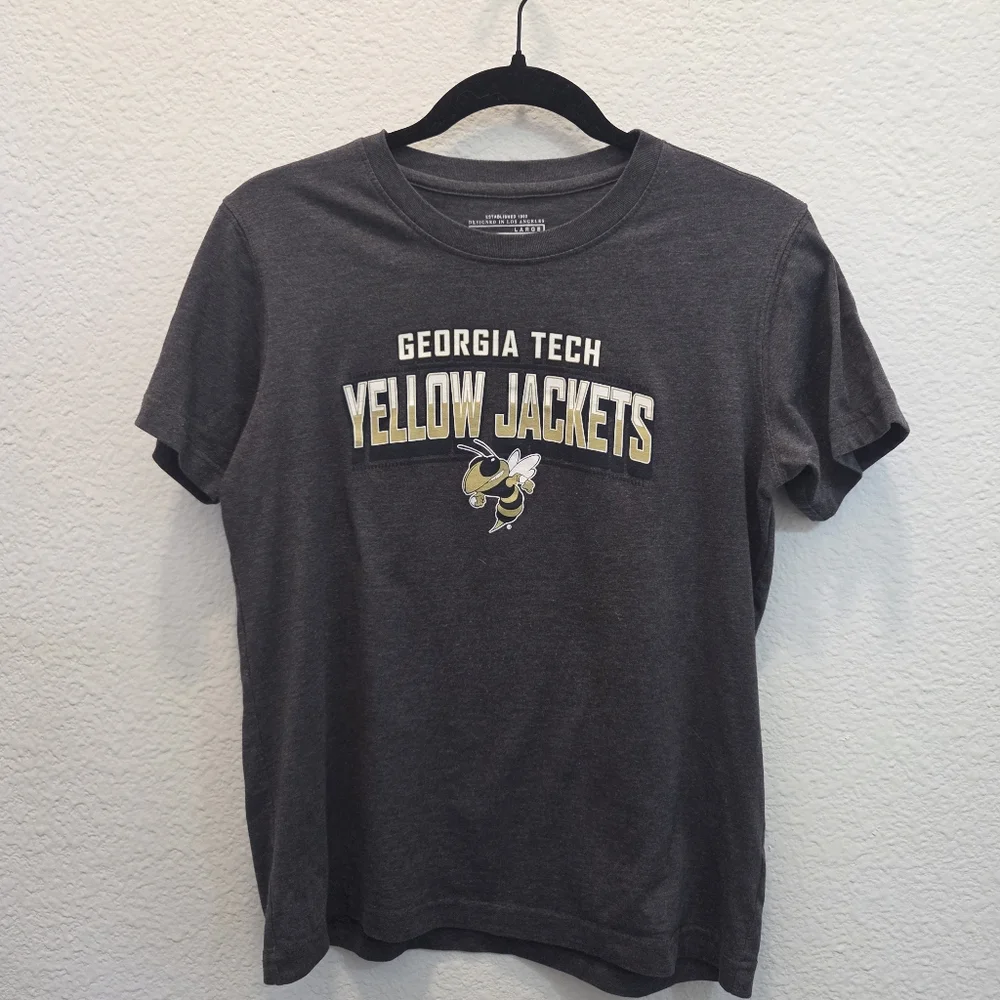 Georgia Tech Yellow Jackets Youth Sz L 14-16 short Sleeve T-shirt